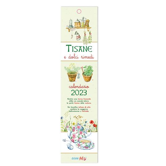 Tisane e dolci rimedi. Mini calendario 2023 - Valentina Grazzi - copertina