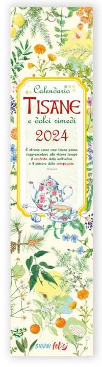 Calendarietto 2024. Tisane - copertina