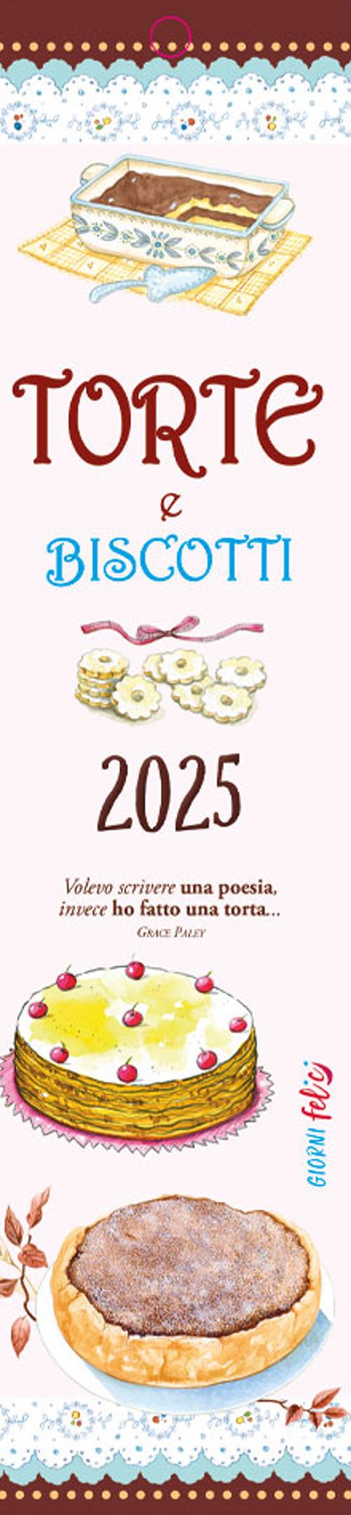Torte e biscotti. Calendarietto 2025 - copertina