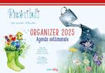 Agenda settimanale Pensieri belli per anime delicate. Organizer 2025