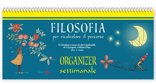 Organizer settimanale. Filosofia per ricalcolare il percorso - copertina