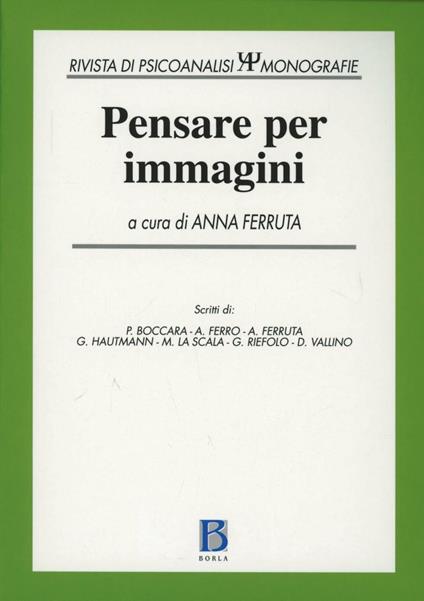 Pensare per immagini - copertina