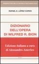 Dizionario dell'opera di Wilfred R. Bion