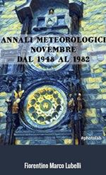 Annali meteorologici. Novembre dal 1948 al 1982