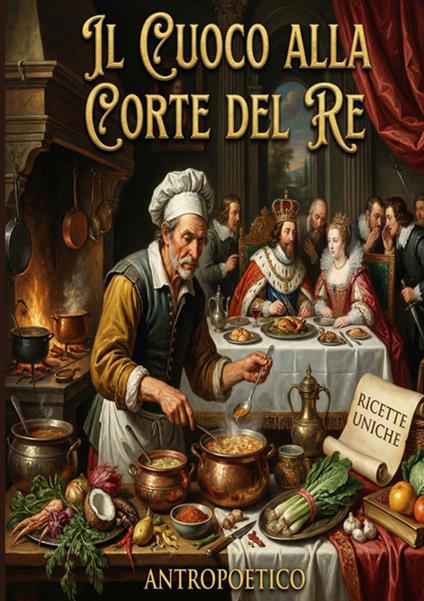 Il cuoco alla corte del Re - Antropoetico - copertina