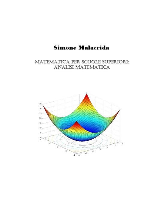 Matematica: analisi matematica - Simone Malacrida - copertina