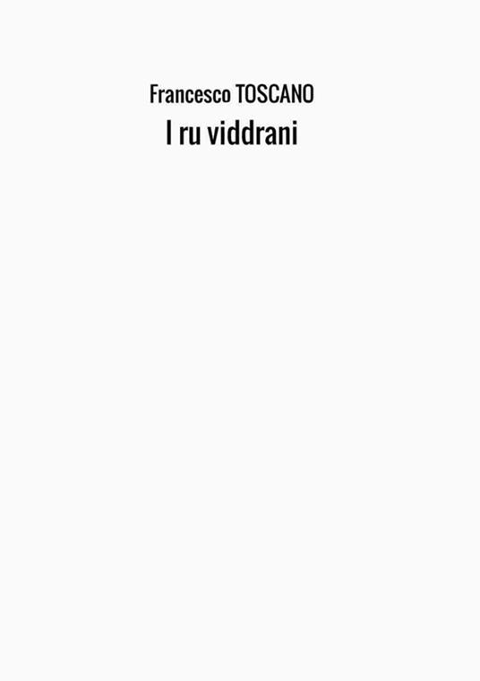 I ru viddrani - Francesco Toscano - copertina
