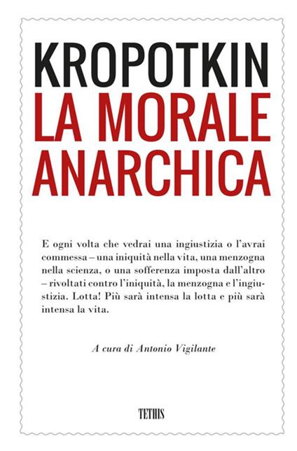 La morale anarchica - Pëtr Alekseevič Kropotkin - copertina