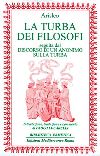 La turba dei filosofi-Discorso di un anonimo sulla turba - Arisleo - copertina