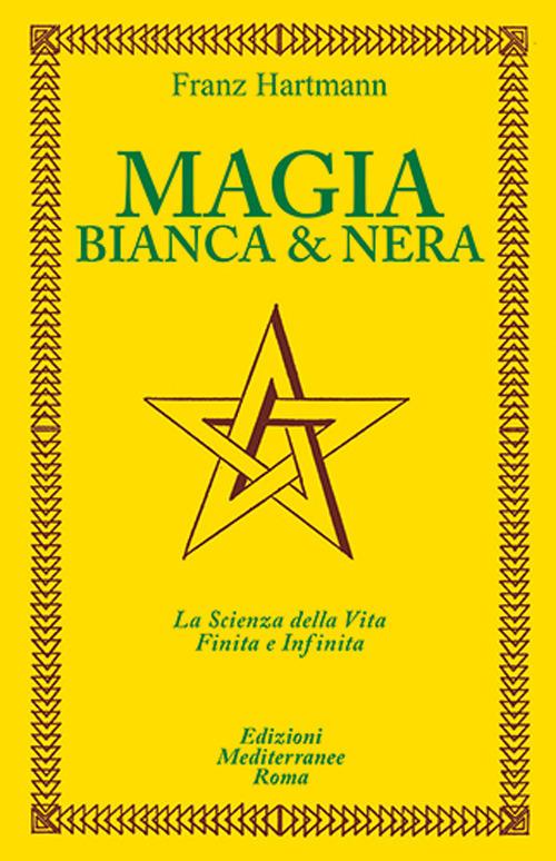Magia bianca e nera - Franz Hartmann - copertina