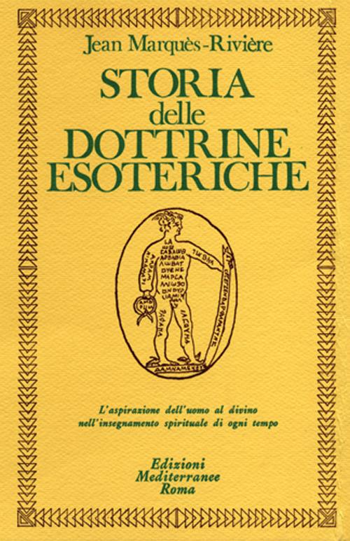Storia delle dottrine esoteriche - Jean Rivière - copertina