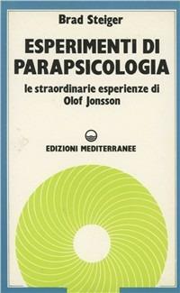 Esperimenti parapsicologia - Steiger - copertina