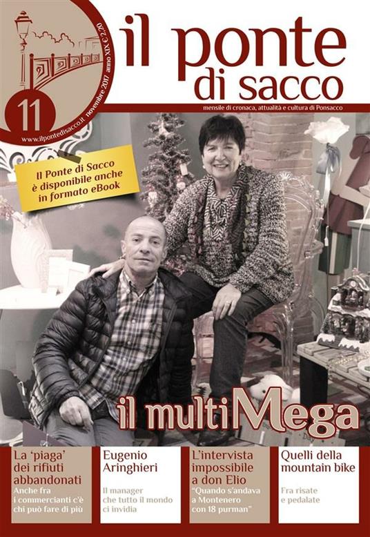 Il ponte di Sacco. Novembre 2017 - NuovaStampa - ebook
