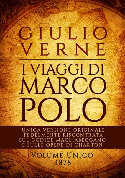 I viaggi di Marco Polo - Jules Verne - copertina