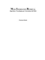 Music information retrieval. Algoritmi e tecnologie per l'estrazione del pitch