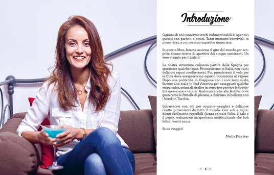 Aperitivi da tutto il mondo con solo 4 ingredienti - Nadia Paprikas - 3
