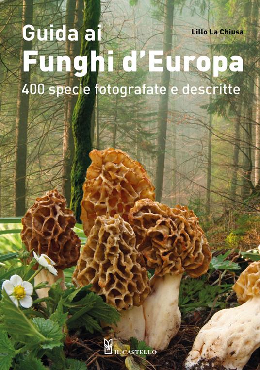 Guida ai funghi d'Europa. 400 specie fotografate e descritte. Ediz. a colori - Lillo La Chiusa - copertina
