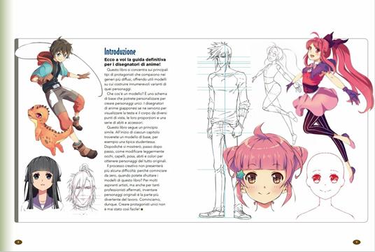 Guida al disegno anime. Come creare personaggi unici con semplici modelli. Ediz. a colori - Christopher Hart - 2