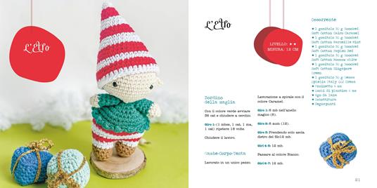 Amigurumi per il Natale. Oltre 20 progetti originali all'uncinetto - Samanta Fornino - 4