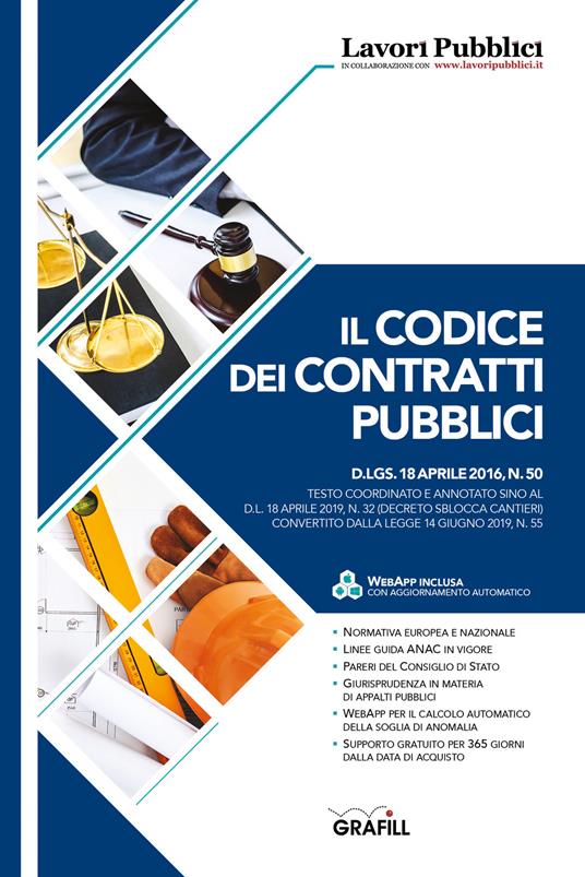 Il codice dei contratti pubblici - copertina