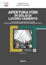 Apertura fori in solai di latero-cemento. Con software