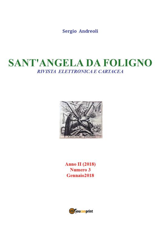 Sant'Angela da Foligno (2018). Vol. 3 - Sergio Andreoli - copertina