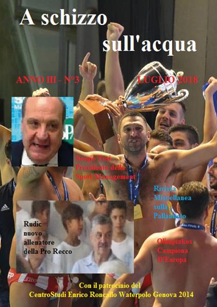 A schizzo sull'acqua (2018). Vol. 3 - Enrico Roncallo - copertina