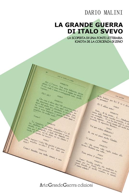 La Grande Guerra di Italo Svevo. La scoperta di una fonte letteraria ignota de «La coscienza di Zeno» - Dario Malini - copertina