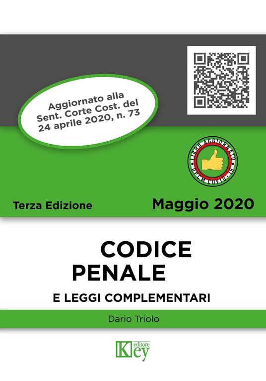 Codice penale e leggi complementari - Dario Primo Triolo - copertina