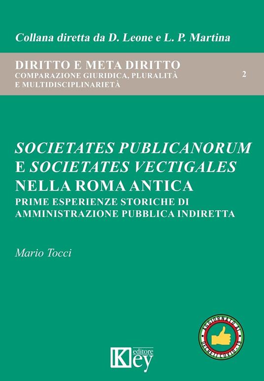 Societates publicanorum e societates vectigales nella Roma antica - Mario Tocci - ebook