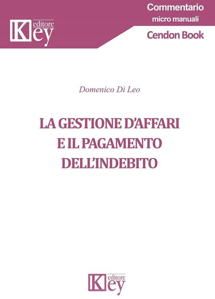 La gestione d’affari e il pagamento dell’indebito - Domenico Di Leo - ebook