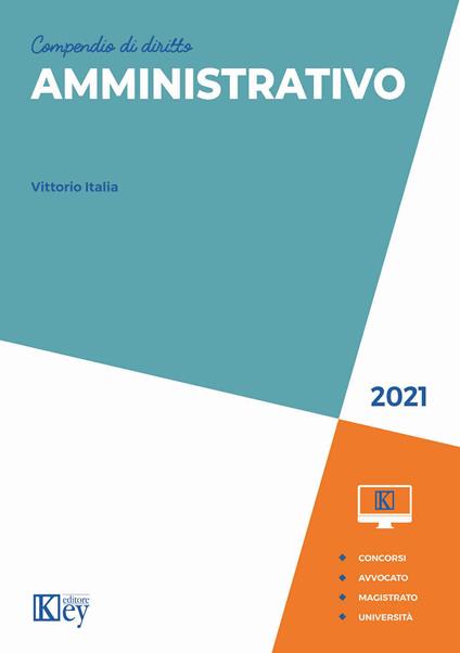 Compendio di diritto amministrativo - Vittorio Italia - copertina