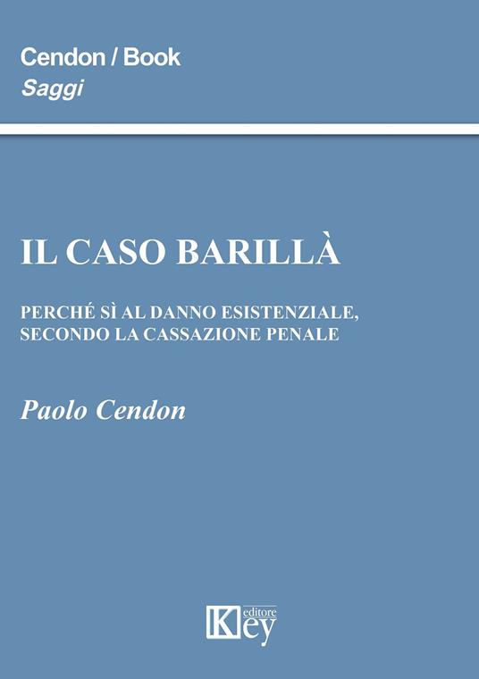 Il caso Barillà - Paolo Cendon - copertina