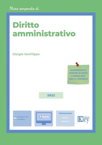 Diritto amministrativo - micro compendio - Giorgio Ariele Sanfilippo - ebook