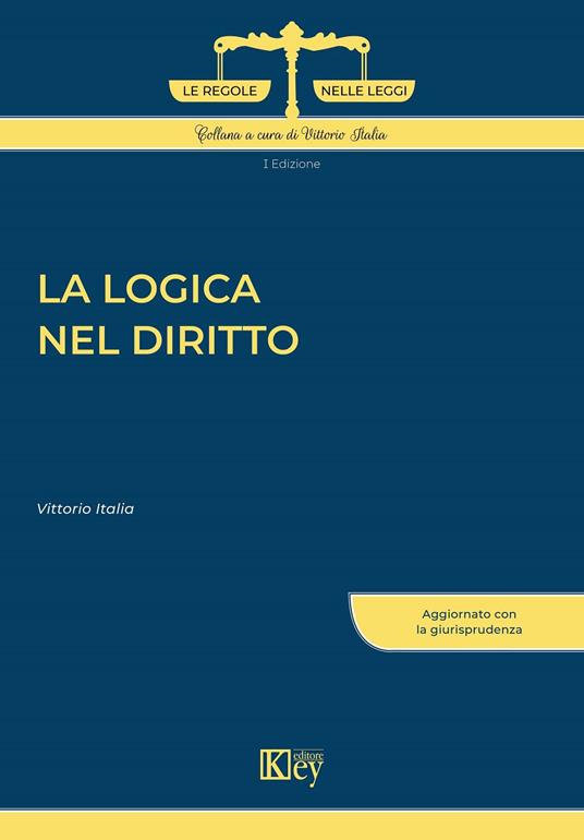La logica nel diritto - Vittorio Italia - copertina