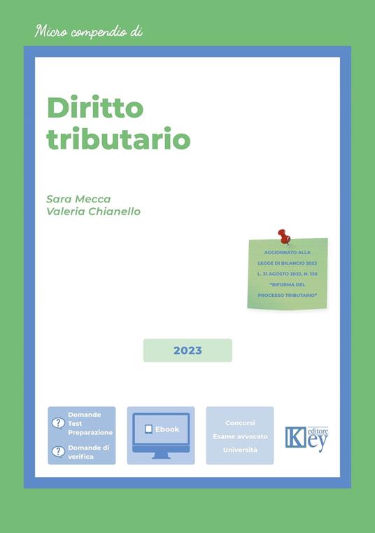 Diritto tributario - Valeria Chianello,Sara Mecca - ebook