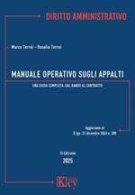 Manuale operativo sugli appalti 2025