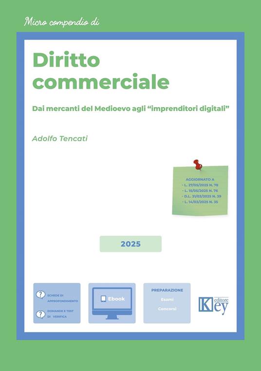 Diritto commerciale 2015 - Adolfo Tencati - ebook