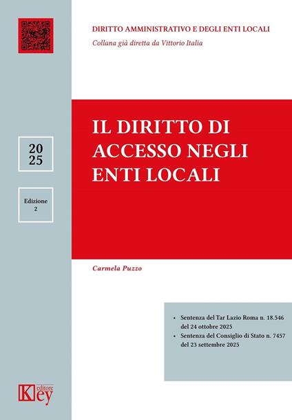 Il diritto di accesso negli enti locali 56 - Carmela Puzzo - ebook