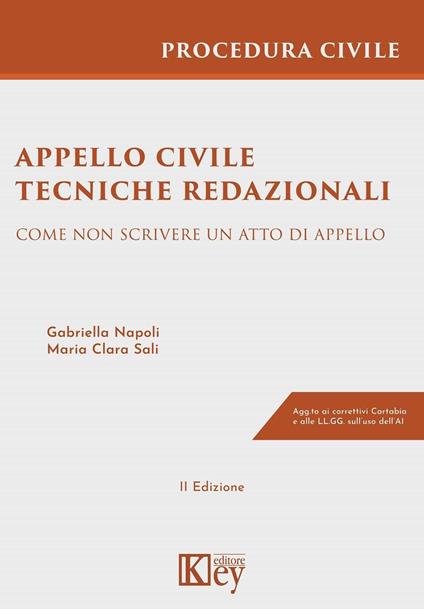 Appello Civile Tecniche redazionali - Maria Clara Sali,Gabriella Napoli - ebook