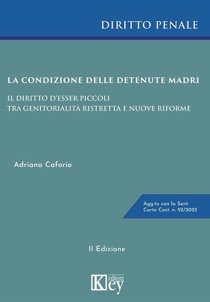 La condizione delle detenute madri - Adriana Caforio - ebook