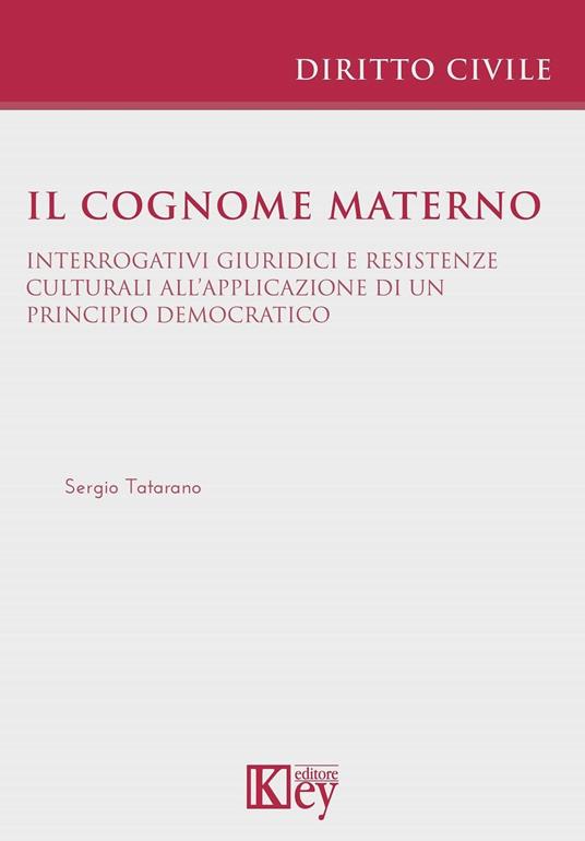 Il cognome materno - Sergio Tatarano - ebook