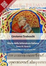 Storia della letteratura italiana. Vol. 6/2: Storia della letteratura italiana