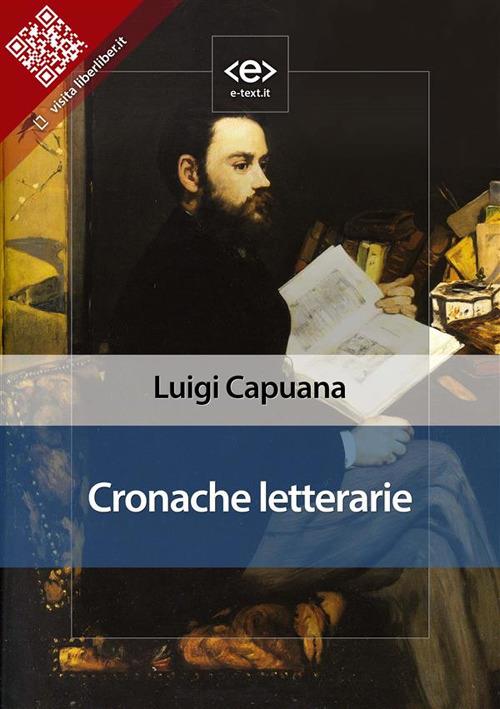 Cronache letterarie - Luigi Capuana - ebook
