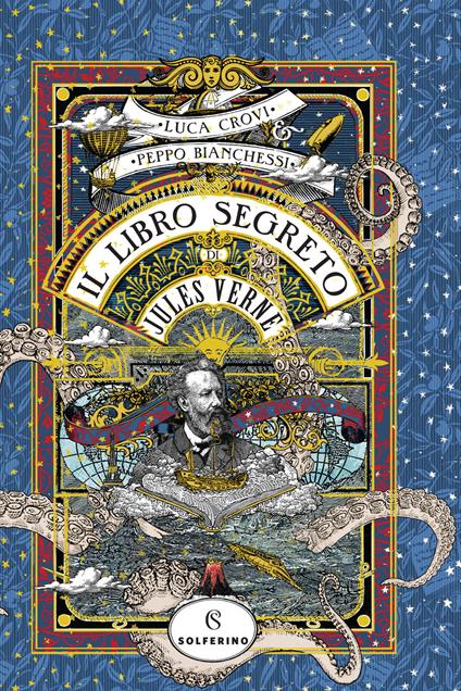 Il libro segreto di Jules Verne - Luca Crovi,Peppo Bianchessi - copertina