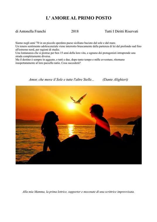 L' amore al primo posto - Antonella Franchi - ebook