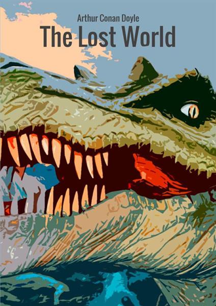 The lost world - Arthur Conan Doyle - copertina