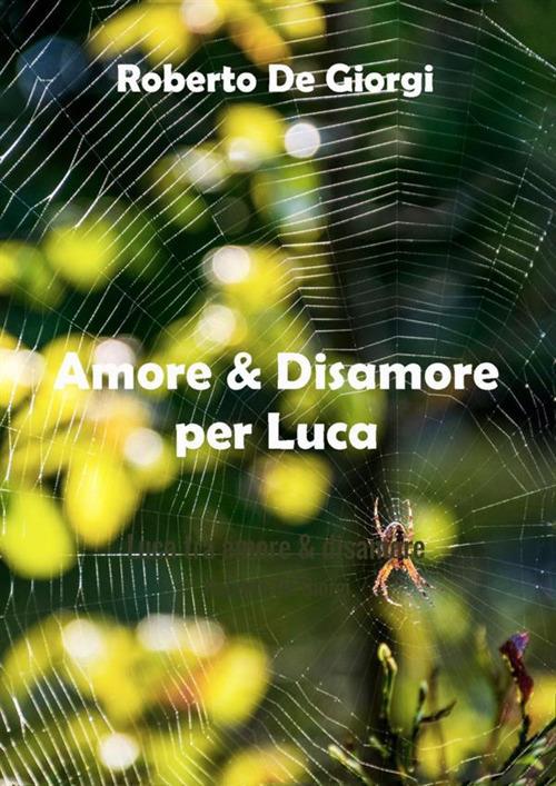 Amore & disamore per Luca - Roberto De Giorgi - copertina