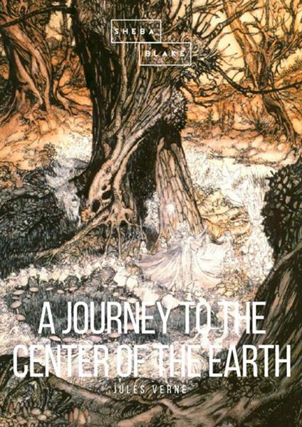 A journey to the center of the Earth - Jules Verne - copertina