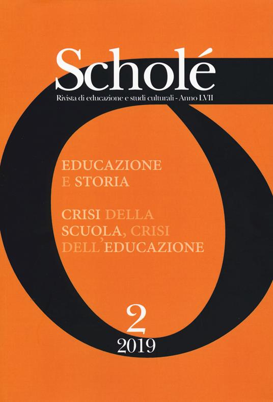 Scholé. Rivista di educazione e studi culturali (2019). Vol. 2 - copertina
